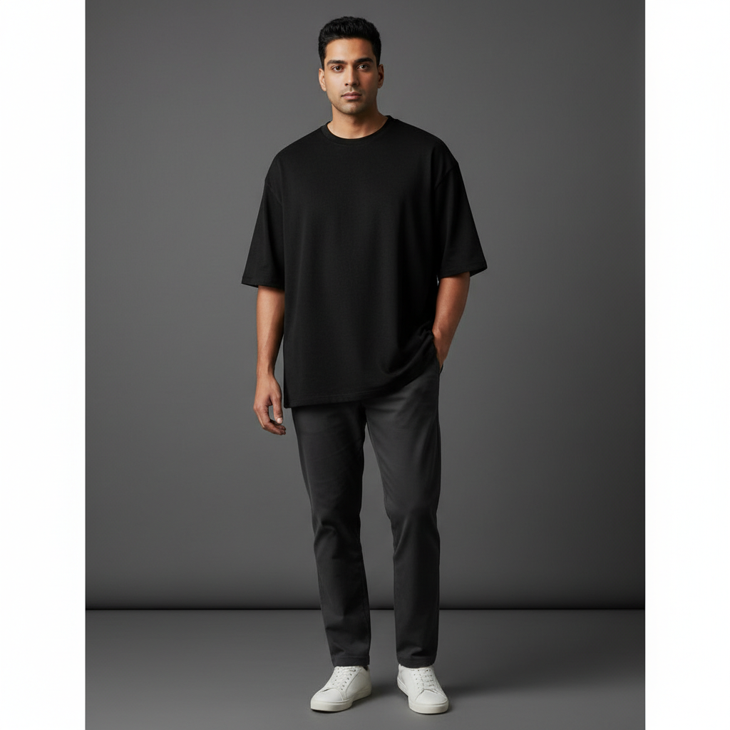 Trend Mei Hai - Terry Luxe Oversized Tee