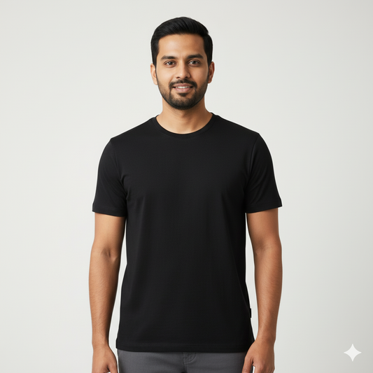 Supima Luxe Black- DS01