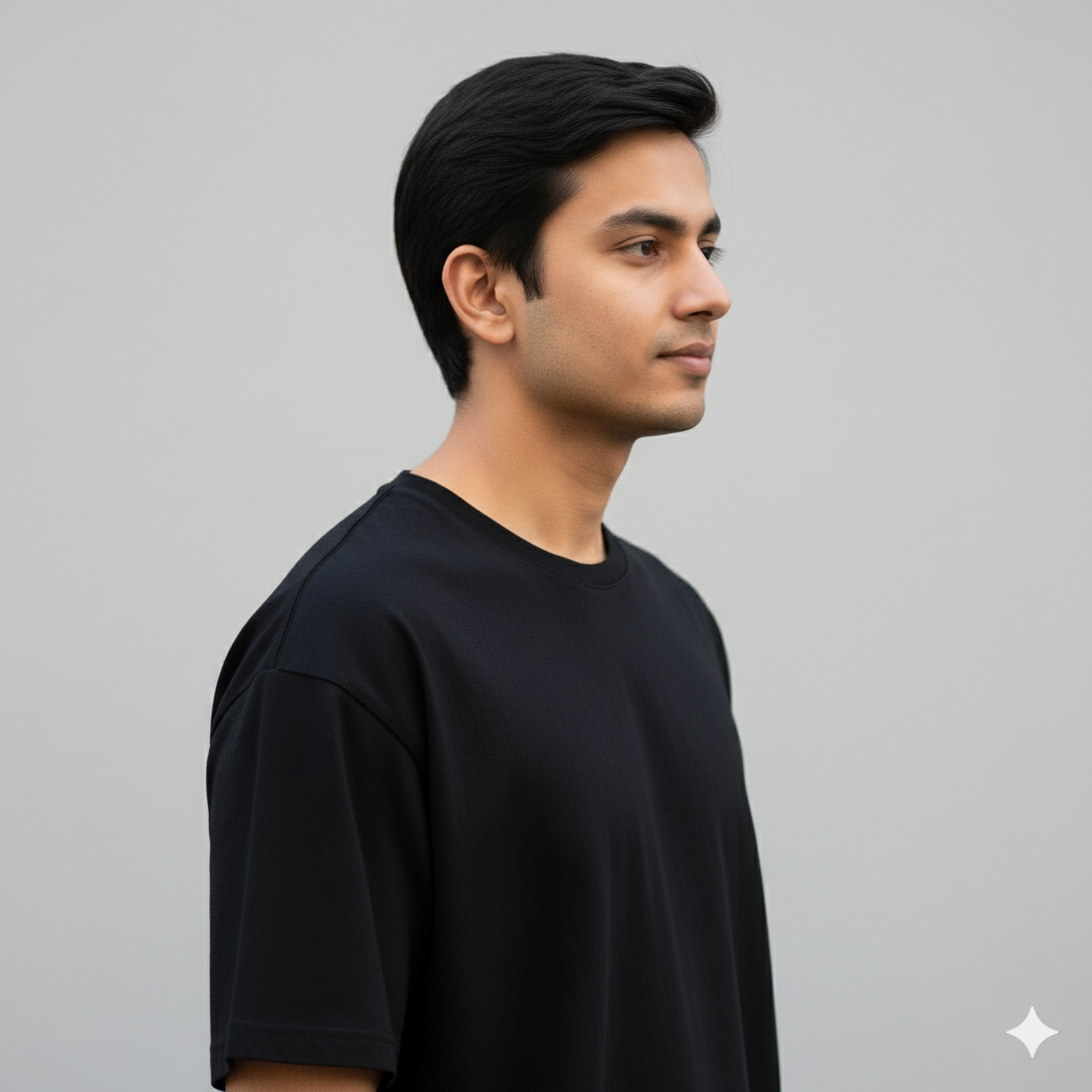 The Classic Oversized Black - OS03